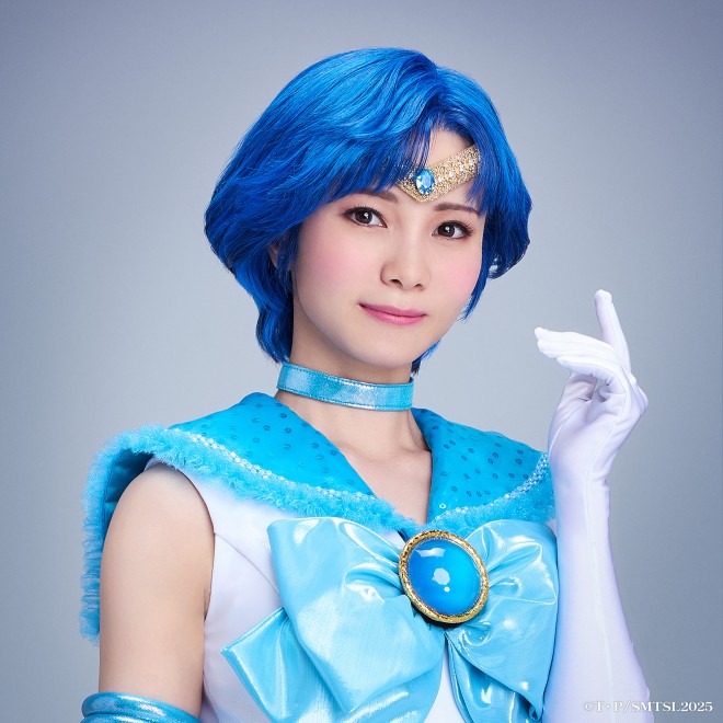 Sailor Mercury/Ami Mizuno: Yui Oikawa From The stage production Pretty Guardian Sailor Moon: The Super Live will premiere in London, February 2025.