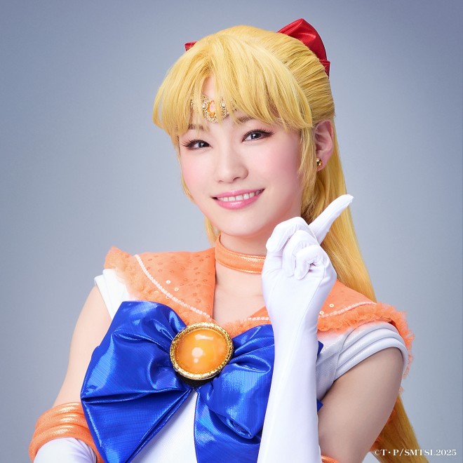 Sailor Venus/Minako Aino: Yuko Nakanishi From The stage production Pretty Guardian Sailor Moon: The Super Live will premiere in London, February 2025.