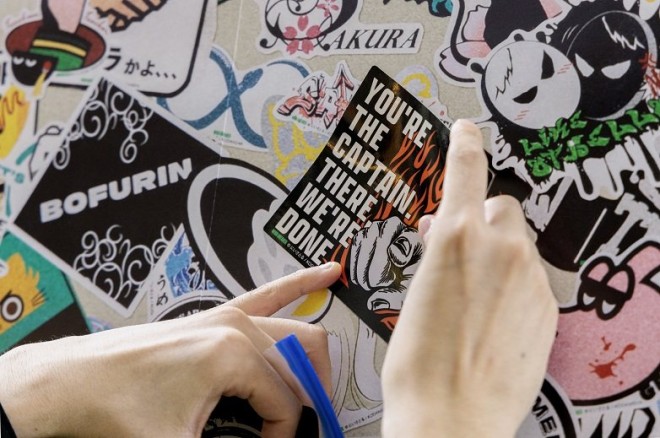 'WIND BREAKER' Sticker Art Appears in Ikebukuro