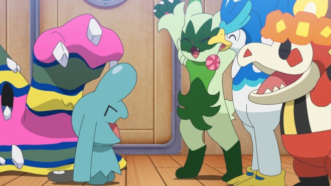 Scene from the Pokémon anime