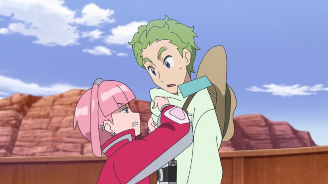 Scene from the Pokémon anime