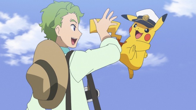 Scene from the Pokémon anime