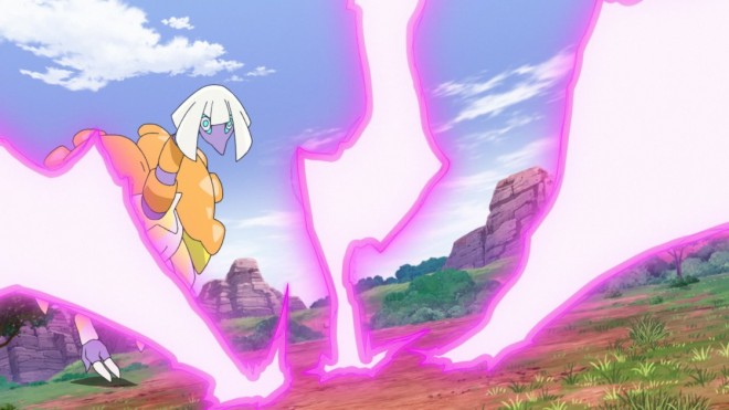 Scene from the Pokémon anime