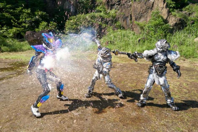 From Kamen Rider Gavv, Episode 13 © 2024 Ishimori Pro, TV Asahi, ADK EM, Toei