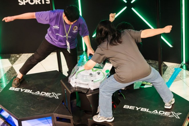 Scenes from the matches in the open class
