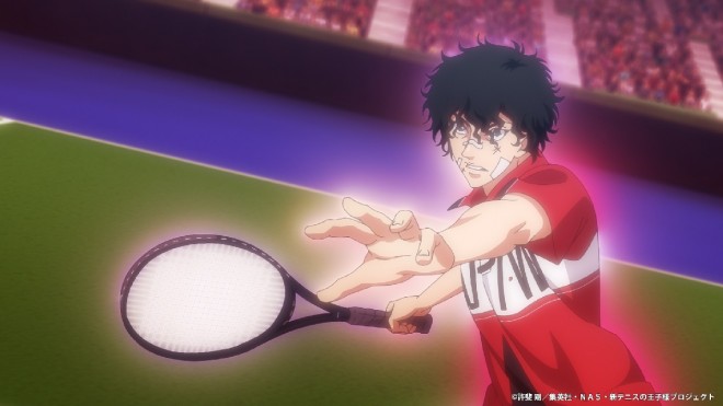Scene from The New Prince of Tennis U-17 World Cup Semifinal