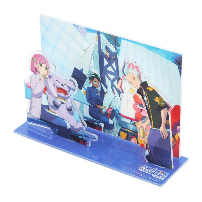 Diorama Acrylic Stand Pokémon Trainers - Blueberry Academy