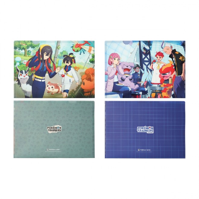 A4 Clear File Pokémon Trainers - Kitakami Village Blueberry Academy