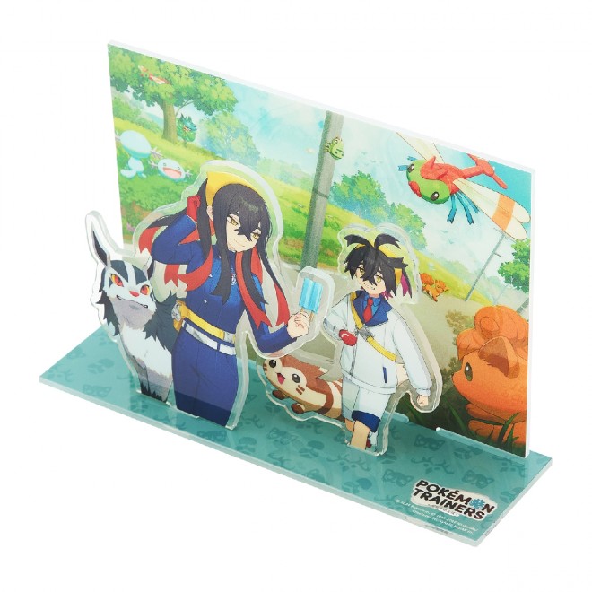 Diorama Acrylic Stand Pokémon Trainers - Kitakami Village