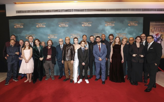 The premiere of The War of the Rohirrim in London