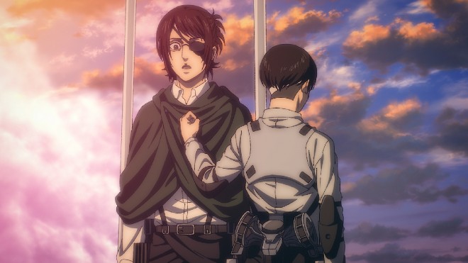 Scene from Attack on Titan: The Final Chapter – The Last Attack