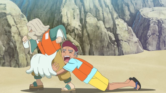 Scene from the Pokémon anime