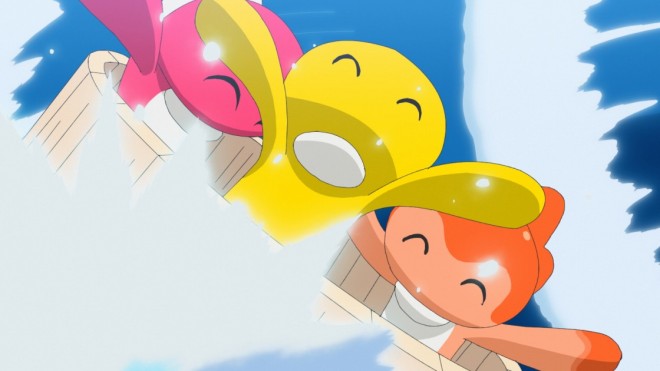 Scene from the Pokémon anime