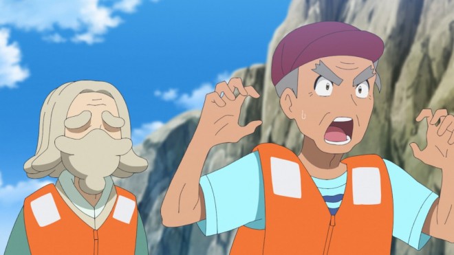 Scene from the Pokémon anime