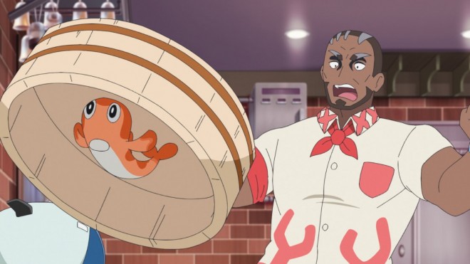 Scene from the Pokémon anime