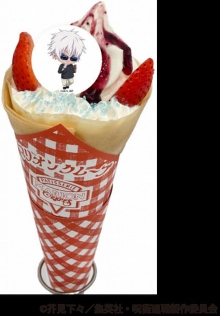Satoru Gojo's Soft-Serve Crepe