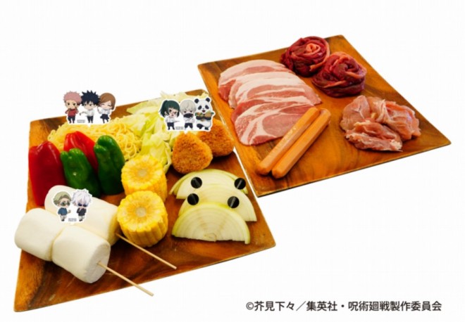 "Jujutsu Kaisen" × Yomiuriland 2024, food