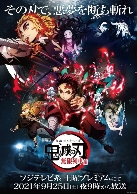 Key Visual for the Movie "Demon Slayer: Mugen Train"