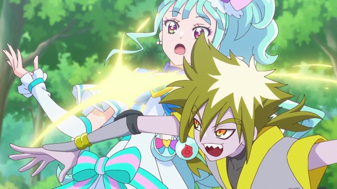 Scene cuts from "Wonderful Pretty Cure!" EP45
