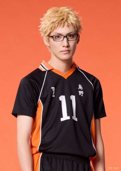 Kei Tsukishima: Munehito Haizuka Character visuals from the new Gekidan Haikyuu!! stage play.