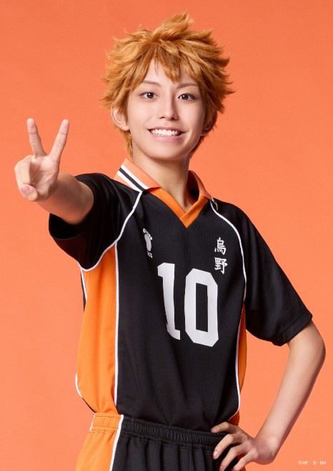 Shoyo Hinata: Kenshiro Kato Character visuals from the new Gekidan Haikyuu!! stage play.