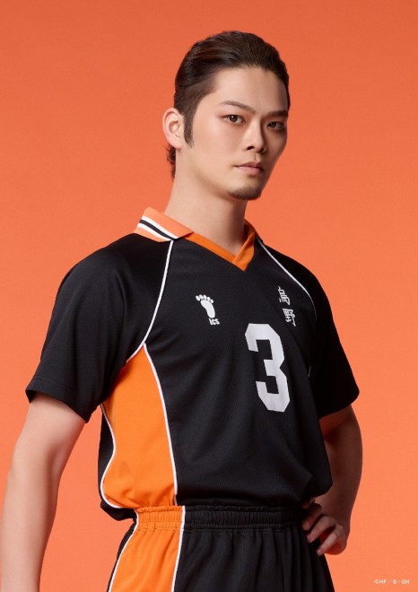 Asahi Azumane: Ryota Kawano Character visuals from the new Gekidan Haikyuu!! stage play.