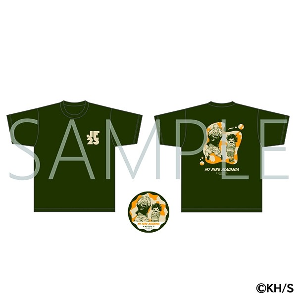 My Hero Academia JF Limited T-shirt with Collectible Badge (One Size)