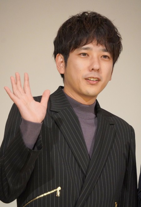 Kazunari Ninomiya at the stage greeting event for the movie Oshi no Ko -The Final Act-