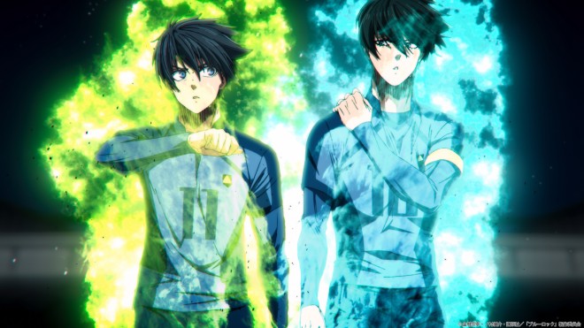 Yoichi Isagi and Rin Itoshi