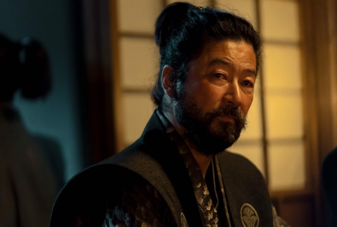 Tadanobu Asano in the drama series SHOGUN