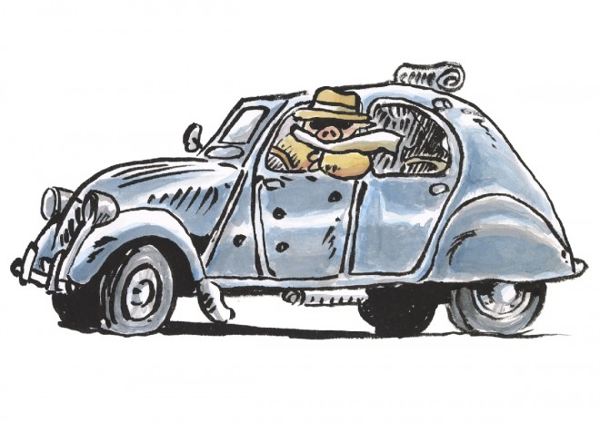 Hayao Miyazaki's beloved Citroën 2CV