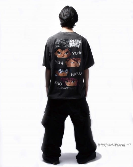 THE SUGAR PUNCH unveils 'Yu Yu Hakusho' collaboration apparel line