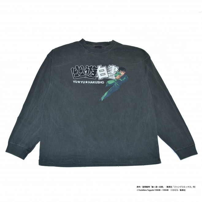 THE SUGAR PUNCH unveils 'Yu Yu Hakusho' collaboration apparel line