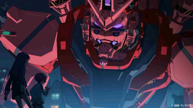Scene cut from Mobile Suit Gundam GQuuuuuuX
