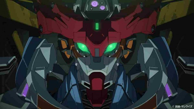 Scene cut from Mobile Suit Gundam GQuuuuuuX
