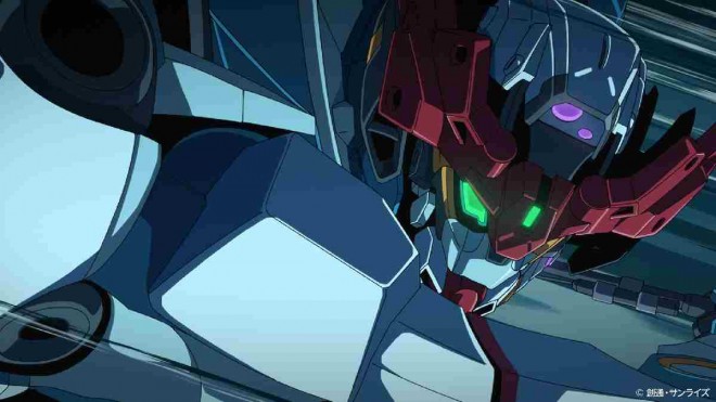 Scene cut from Mobile Suit Gundam GQuuuuuuX