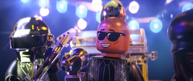 Daft Punk’s “Get Lucky” music video – featured in "Pharrell Williams: Piece by Piece" (In theaters April 4)