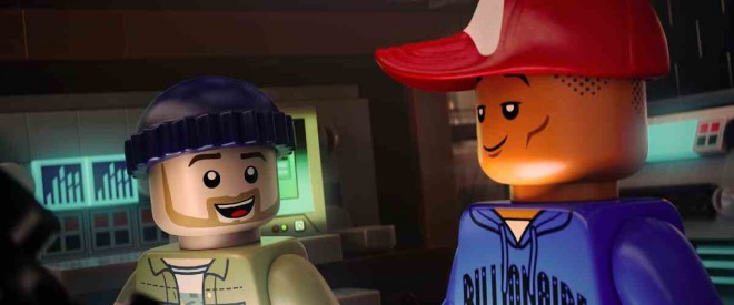 Pharrell Williams with Justin Timberlake – from the movie "Pharrell Williams: Piece by Piece" (In theaters April 4)