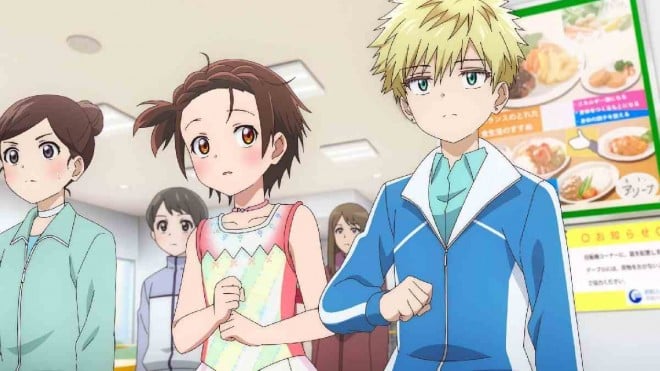Scene cut from the final episode (Episode 13) of the Medalist anime