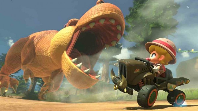 The newly announced "Mario Kart World" for Nintendo Switch 2