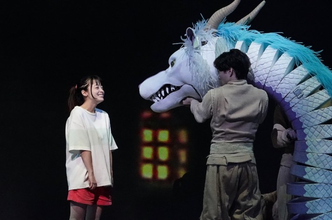 Stage performance of Spirited Away in Shanghai with Kanna Hashimoto