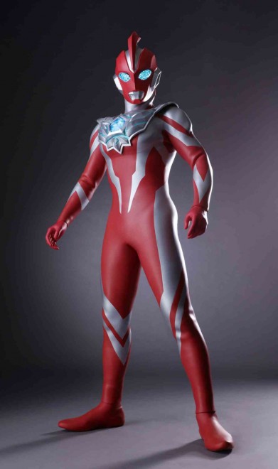Ultraman Omega transformation visual