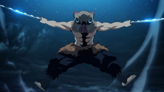 Inosuke Hashibira from Demon Slayer