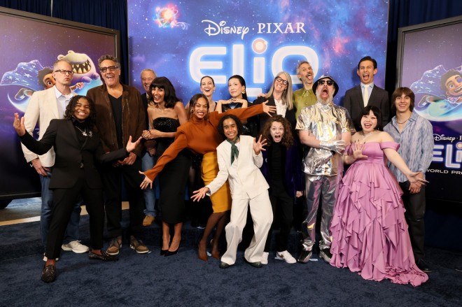 Naomi Watanabe at the world premiere of Pixar’s Elio, held at El Capitan Theatre, Los Angeles. She voices Ambassador Auva in both English and Japanese versions.