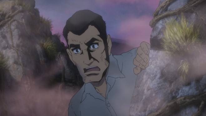 Scene from LUPIN THE IIIRD: The Immortal Clan