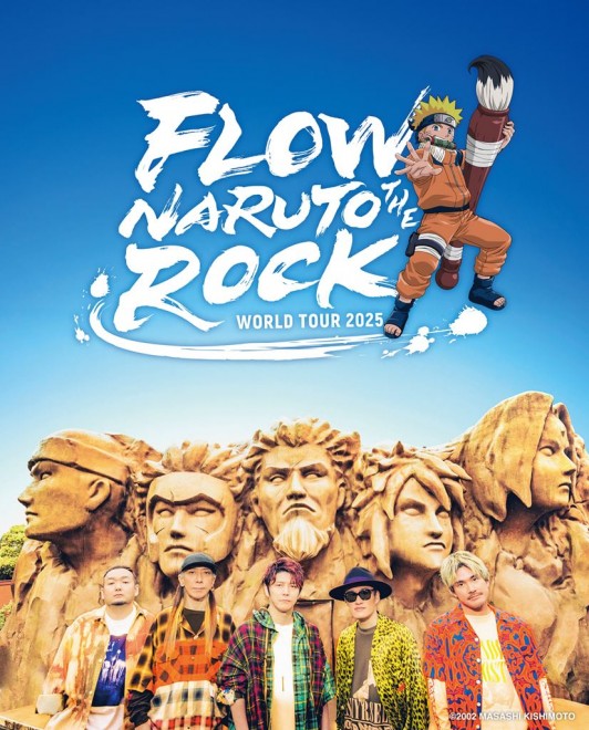 FLOW WORLD TOUR 2025 NARUTO THE ROCK