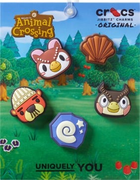 Crocs x Animal Crossing collaboration clogs and charms