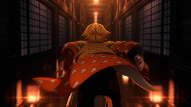 Scene cut from Demon Slayer – Infinity Castle Arc: Part 1 – Akaza’s Return
