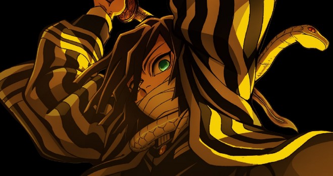 Character Visual from Demon Slayer– Infinity Castle Arc: Part 1 – Akaza Returns 