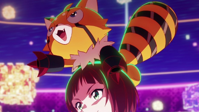 Scene cut from the main promotional video of the completely new Digimon TV anime DIGIMON BEATBREAK